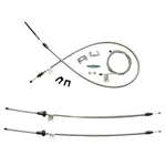 Parking Brake Cable Kit Complete A-body Mopar 1963-66 Dodge Dart Stainless Steel. Fixed Price $200.00.
