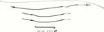 1967 Chevrolet Camaro & Pontiac Firebird Park Brake Cable Kit. Fixed Price $140.89.