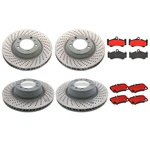 Shw Oem Front Rear Drilled Rotors Brembo Ceramic Pads Brake Kit For Porsche 911. Fixed Price $751.95.