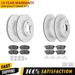 Front Rear Drilled Brake Rotors Ceramic Pads 2007-2009 Ford Edge Lincoln Mkx. Fixed Price $174.87.
