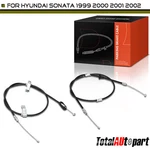 2X Parking Brake Cable For Hyundai Sonata 1999-2002 Rear Left & Right 5976038005. Fixed Price $29.34.