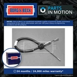 Cable Front Left Right BKB2156 Borg & Beck Parking New. Fixed Price $33.77.