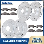 Fit For Acura Tsx 2004-2008 Front And Rear Rotors Pads Kit Drilled Brakes. Fixed Price $125.99.