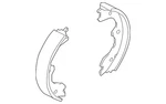 Genuine Nissan Brake Shoes 44060-AR06K. Fixed Price $80.01.