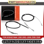 2X Rear Left & Right Parking Brake Cable For Dodge Ram 1500 02-08 2500 3500 2008. Fixed Price $32.31.