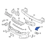 For Kia K5 2025-2026 865E2L2AA0 Front Right Outer Bumper Cover Bracket. Fixed Price $27.07.
