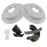 Trq BKA37408 Brake Kit Ford F-150 Heritage 2004 Rear 1L3Z2648AA. Fixed Price $159.59.