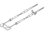 Genuine Ford Parking Brake Cable 6S4Z-2A603-A. Fixed Price $85.44.