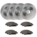 Front & Rear Brake Rotors + Ceramic Pads For 2006-2010 Impala Monte Carlo. Fixed Price $194.95.
