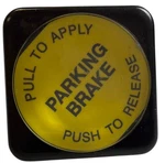 Haldex 12509 Parking Brake Push Pull Knob Yellow Black. Fixed Price $16.00.