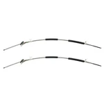 1951-54 Chevrolet Gmc Truck 1/2 Ton Rear Parking Brake Emergency Cable Pair Oe. Fixed Price $150.00.
