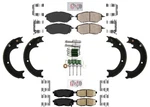 Front & Rear Ceramic Brake Pads Set Fits Subaru B9 Tribeca 2006-2014. Fixed Price $131.00.