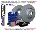 Ebc Front Brake Discs & Ultimax Pads For Skoda Fabia Praktik 1.2 (2001 07). Fixed Price $180.83.