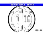Brake Shoe Set, Parking Ate 03.0137-4014.2. Fixed Price $99.75.