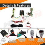 Wiring Harness 4-WAY Flat Trailer Connector For Kia Sportage 2017-2022 4TH Gen. Fixed Price $39.99.