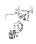 Genuine Mopar Hex Head Bolt And Washer Mounting 6508206AA. Fixed Price $20.23.