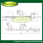 Premier Rear Left Hand Brake Cable Fits Honda Civic 1.4 1.6 1.7 Tdi 2.0 #1. Fixed Price $116.63.