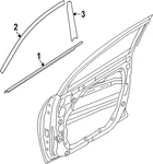 Genuine Kia Door Applique 82250-GG000. Fixed Price $30.51.