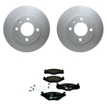 Hella Pagid Front 239MM Rotors Low-met Disc Brake Pad Kit For Volkswagen Jetta. Fixed Price $110.95.