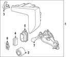 Genuine Kia Tail Lamp Assembly 92402-GG010. Fixed Price $465.60.