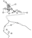 Genuine Mopar Parking Brake Cable Equalizer 4764531AA. Fixed Price $13.80.