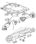 Genuine Mopar Parking Brake Cable Guide 52121965AB. Fixed Price $10.50.