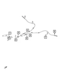 Genuine Mopar Parking Brake Cable 68313262AA. Fixed Price $26.98.