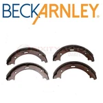 Beck Arnley 081-3204 Parking Brake Shoe Tm. Fixed Price $63.39.