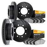 Ford F-250 Super Duty 12-22 Brake Kit Dfc Drilled & Slotted Front Rear. Fixed Price $847.35.