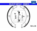 Brake Shoe Set, Parking Ate 03.0137-4013.2. Fixed Price $68.76.