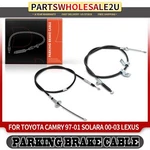 2PCS Rear Lh & Rh Parking Brake Cable For Toyota Camry 1997-2001 Solara Lexus. Fixed Price $28.71.