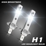 H1 6500K Super Bright White 40000LM Csp Led Headlight Bulb Kit High Low Beam Drl. Fixed Price $15.99.