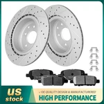 Rear Drilled Rotors Brake Pads For Nissan Maxima 350Z 370Z Infiniti G35 G37 M35. Fixed Price $75.17.