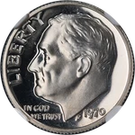 1970 Roosevelt Dime No 's' Proof Ngc PF68 Cameo Blazing Gem Superb Eye Appeal. Fixed Price $900.00.