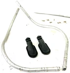 Emergency Brake Guide Tubes Pair & Grommets Vw Jetta Gti Golf MK4 99-05 Genuine. Fixed Price $65.99.