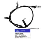 Genuine 597602E500 Rear Left Parking Brake Cable For Hyundai Tucson 2005-2009. Fixed Price $84.76.