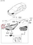 Stinger Rh Head Lamp Mtg Bracket Assy 2018-2020 Genuine New Kia. Fixed Price $37.02.