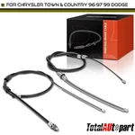 2PCS Parking Brake Cable For Plymouth Voyager 1996-1997 1999-2000 Chrysler Rear. Fixed Price $23.82.
