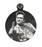 Johnny Cash Round Bell Hanger / Mount Motorcycle Harley Bolt & Ring. Fixed Price $21.99.