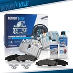 Rear Calipers &brake Pads For Silverado Sierra Suburban Avalanche Yukon Xl 1500. Fixed Price $186.78.