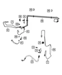 Genuine Mopar Brake Tube Clip 32000404. Fixed Price $7.25.