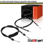 2X New Parking Brake Cable For Dodge Grand Caravan Chrysler Town & Country Rear. Fixed Price $31.35.