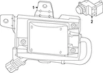 Genuine Kia Park Sensor 99310-Q5500AHV. Fixed Price $170.28.