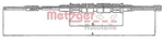 Metzger Parking Brake Cable For Vw Caddy 82-92 179609721. Fixed Price $11.61.