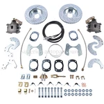 Rear Disc Brake Conversion With Parking Cables Ford 8 Inch & 9. Fixed Price $383.00.