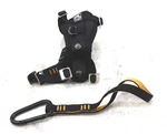 New Kurgo Dog Harness W/ Tether Black Extra Small 5-10LB 12-18" Chest 00F75AM900. Fixed Price $38.95.