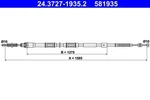 Ate Parking Brake Cable For Toyota Auris Corolla 46420-12710. Fixed Price $43.18.