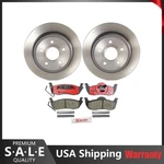 For Jeep Commander Grand Cherokee Brembo Rear Brake Kit Disc Rotors Ceramic Pads. Fixed Price $325.32.