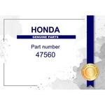 Genuine Honda Wire L. Parking Brake - Multiple Part Numbers Set 47560. Fixed Price $134.35.
