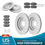 Fwd Front & Rear Disc Rotors Brake Pads 2007 - 2009 Ford Edge Lincoln Mkx. Fixed Price $175.43.